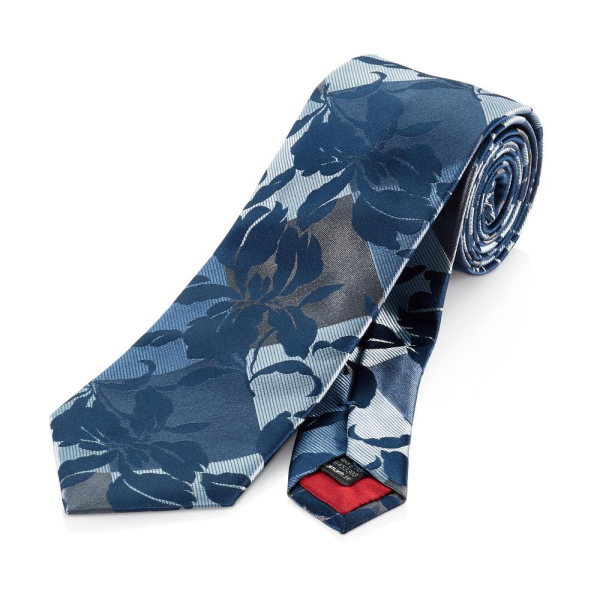 Blue / Grey Woven Tie