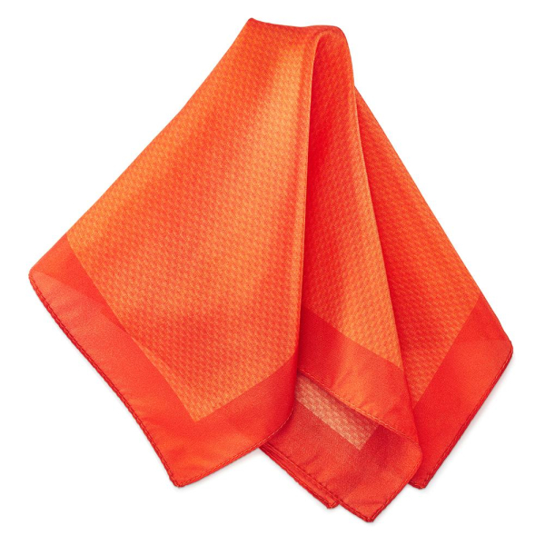 Orange Silk Scarf
