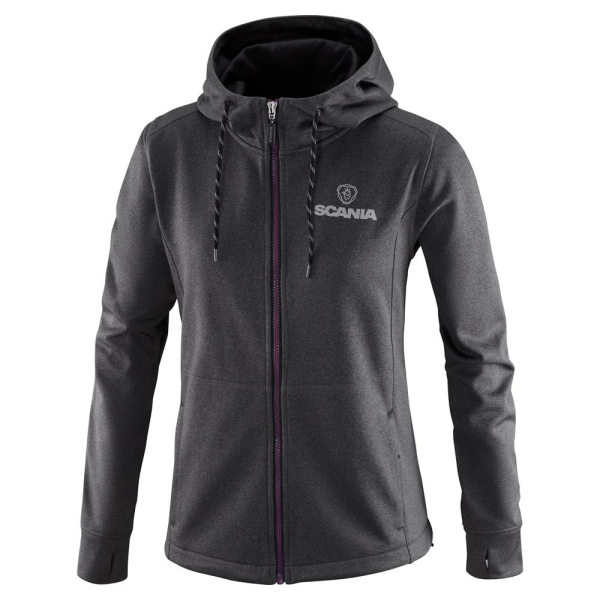 Ladies Grade Zip Hoodie