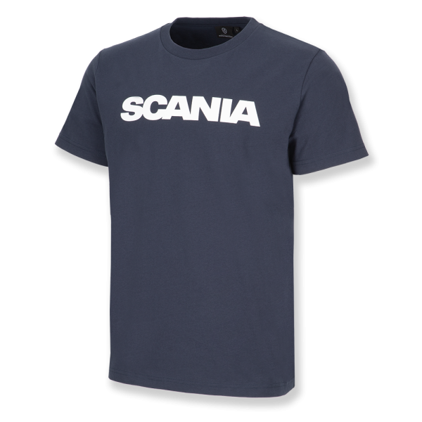 Men's Navy Basic Wordmark T-Shirt