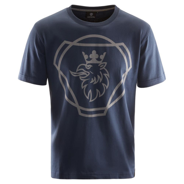 Men's Navy Loose Symbol T-Shirt