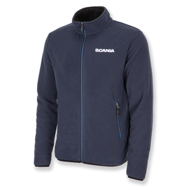 Men's Navy Fleece Jacket