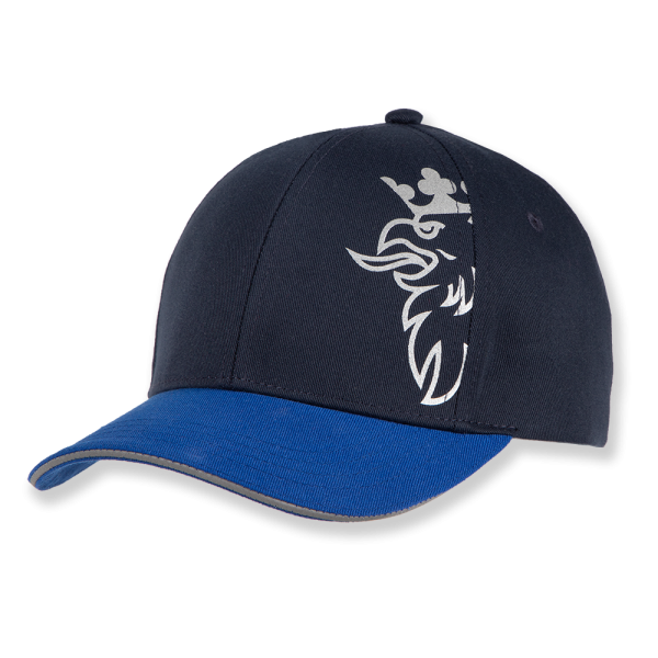 Baseball-kasket til børn med grif og kontrastfarver