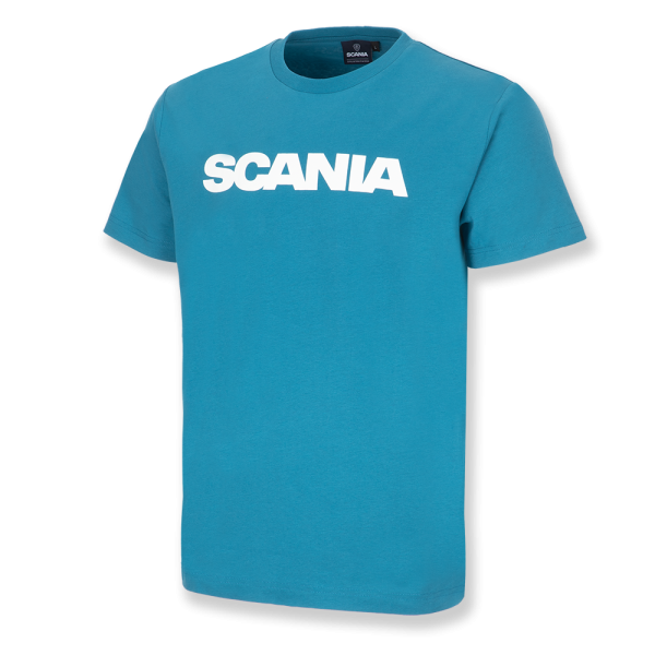 Men's Coast Blue Basic Wordmark T-shirt