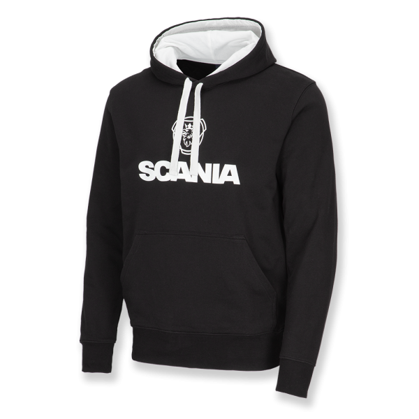 Men's Black Trademark Hoodie