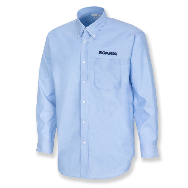 Men's Blue LS Classic Shirt