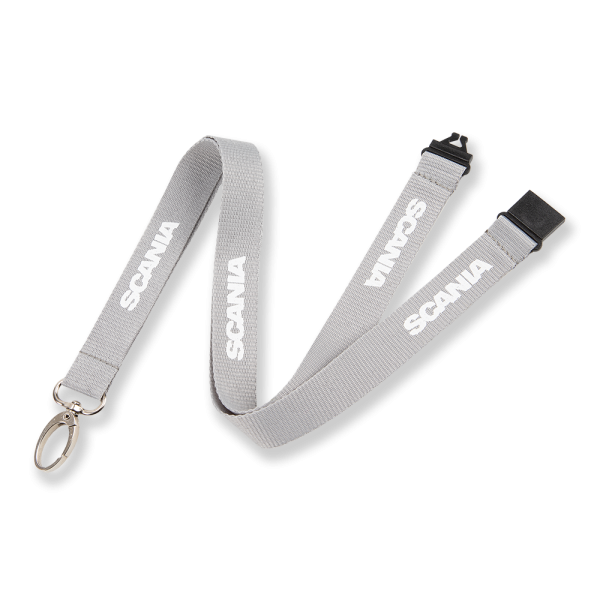 Grey Wordmark Lanyard (25 PK)