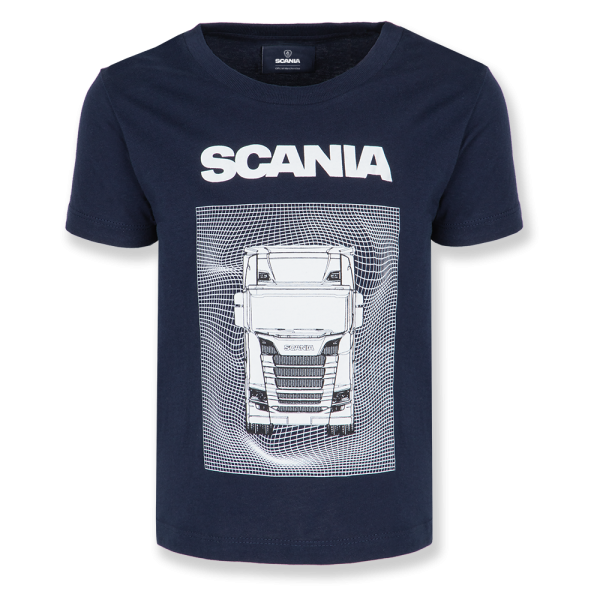 Kids Navy Truck T-Shirt