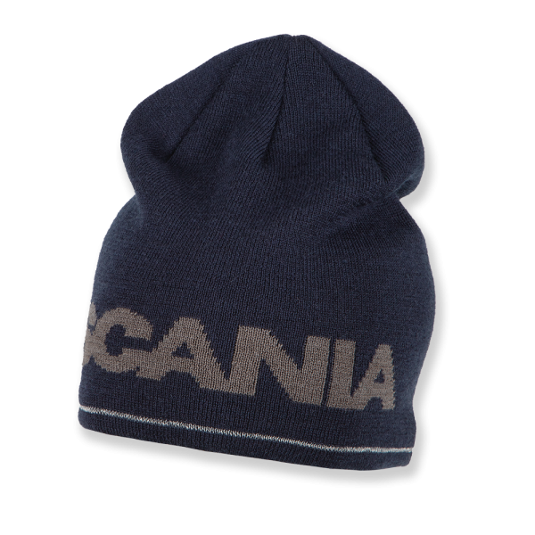 Wordmark Beanie - Navy