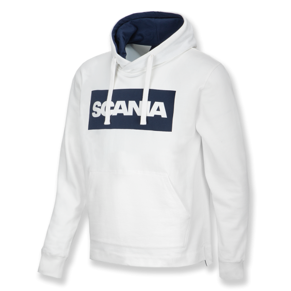 Men’s Broken White Block Hoodie