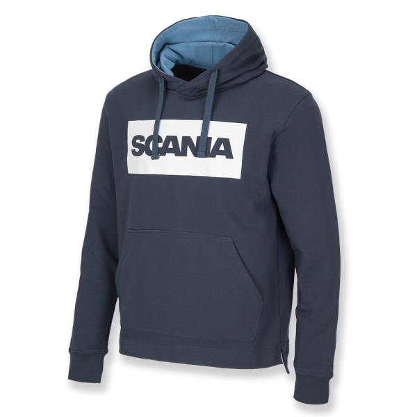 Men’s Deep Blue Block Hoodie