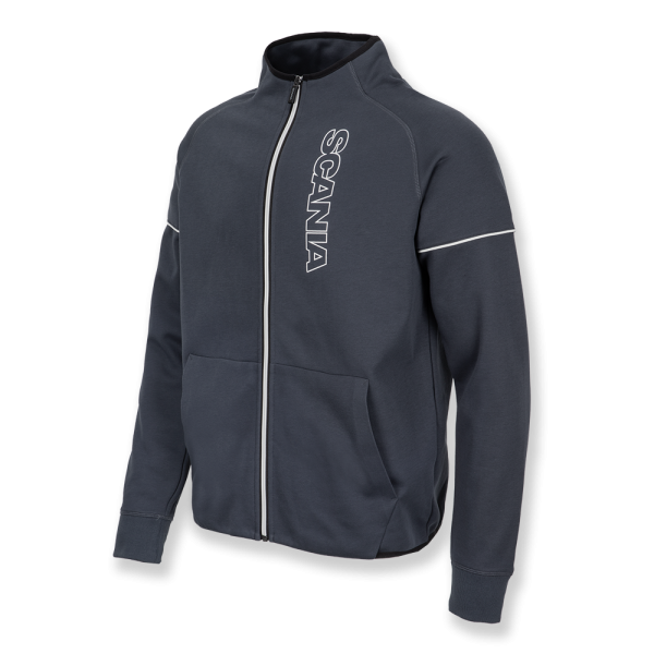 Men’s Deep Blue Zip Sweatshirt