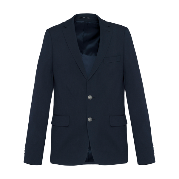 Men's Navy Pique Blazer